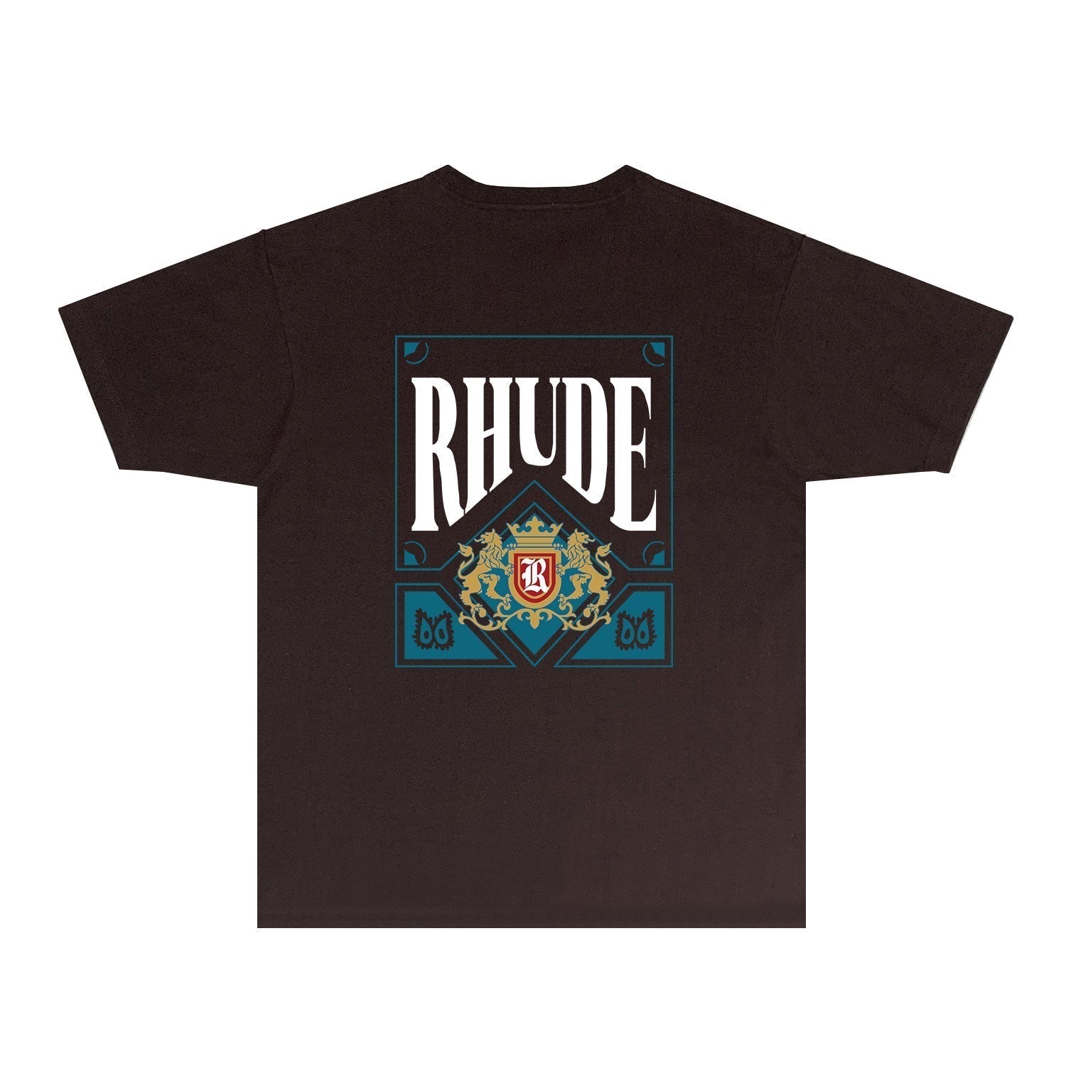 Rhude T-shirts Printed Trendy Pure Cotton