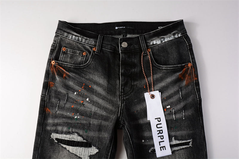 PURPLE  Fashion Jeans 9018