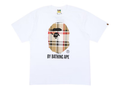 BAPE A Bathing Ape Check by Bathing Tee