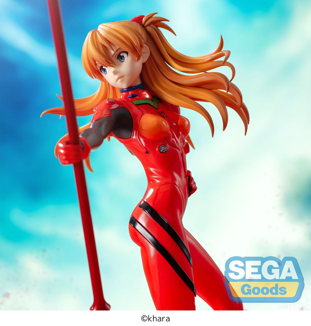 EVANGELION: 3.0+1.0 Thrice Upon a Time - Asuka Shikinami Langley x Spear of Cassius Luminasta - Prize Figure
