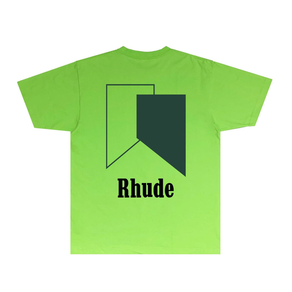 Rhude T-shirts Printed Trendy Pure Cotton