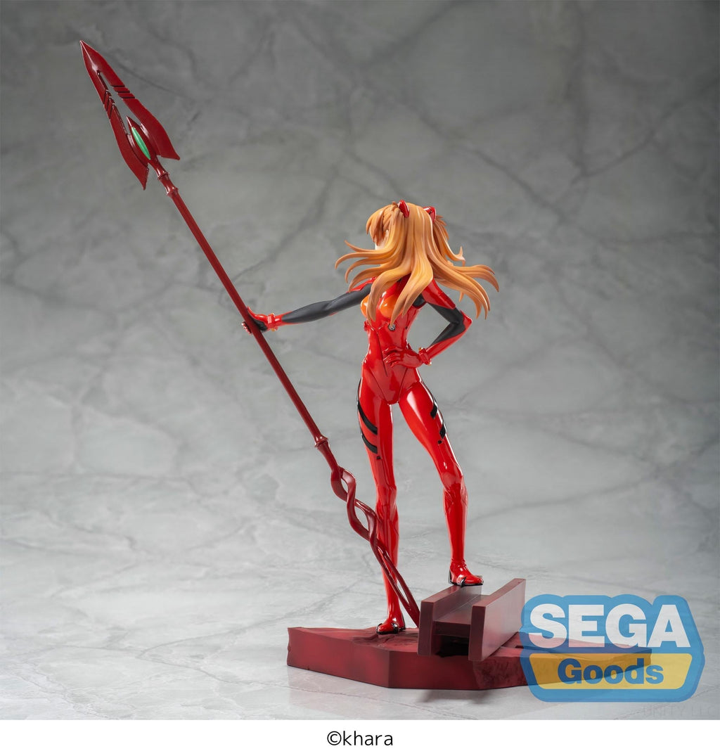 EVANGELION: 3.0+1.0 Thrice Upon a Time - Asuka Shikinami Langley x Spear of Cassius Luminasta - Prize Figure