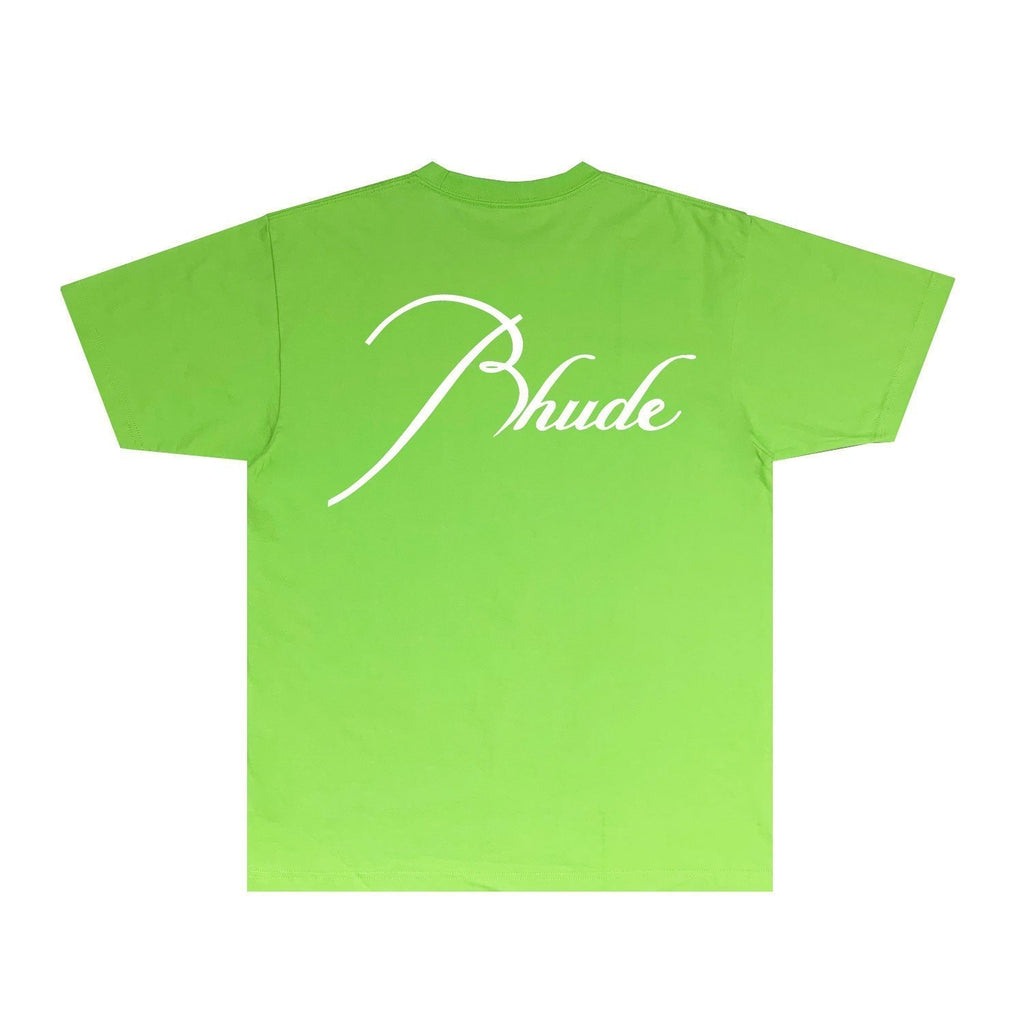 Rhude T-shirts Printed Trendy Pure Cotton
