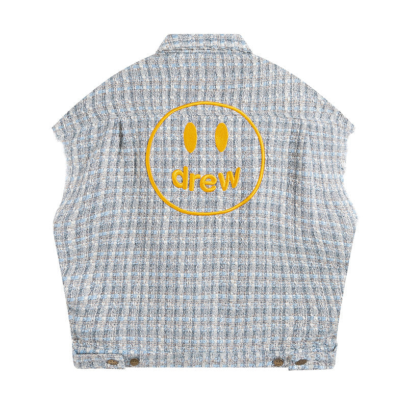 Drew House Jacket Chanel Style Sleeveless Knitted Jacket