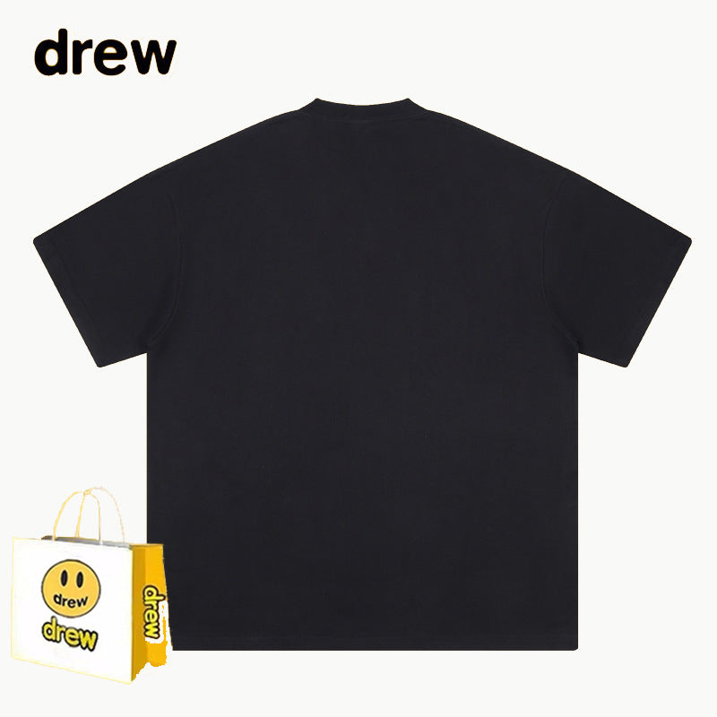 Drew T-shirts Cotton Short Sleeve Loose Men's Short Sleeve