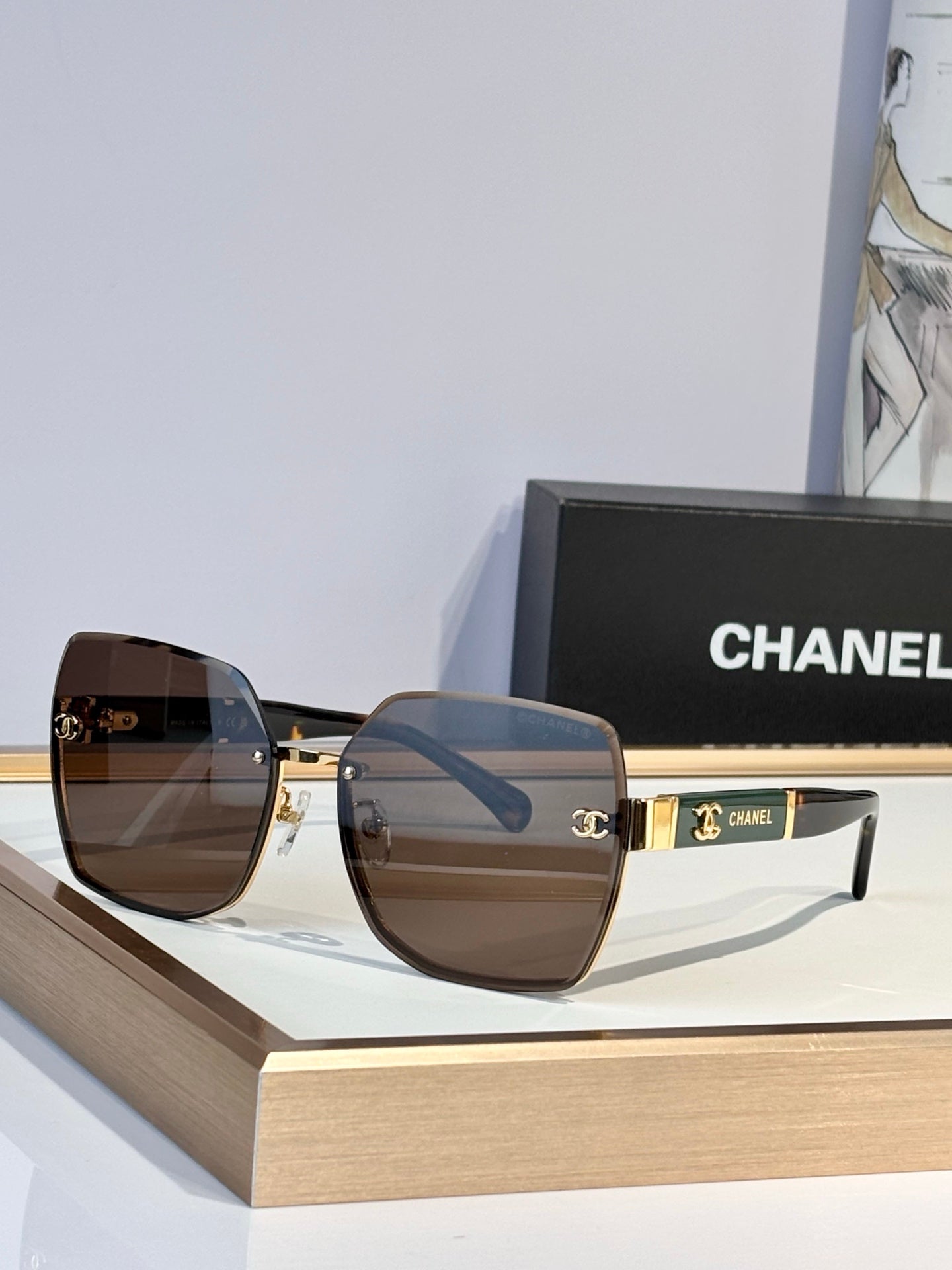 CHANEL Sunglasses-5504-H